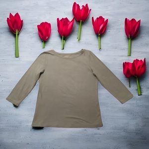 Talbots MP Light Blue Tee